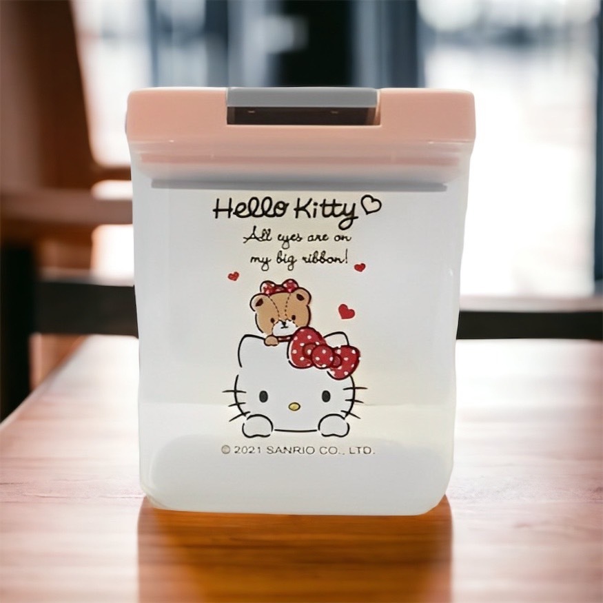 三麗鷗｜𝗦𝗮𝗻𝗿𝗶𝗼 密封罐 方形氣密防潮罐