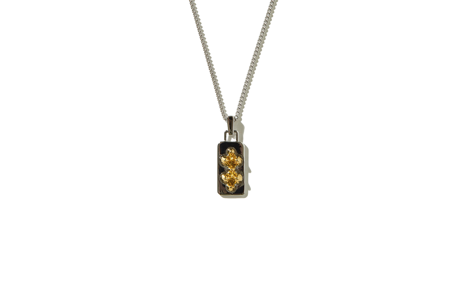 ETHOS "STUDS NECKLACE" (SilverxGold)