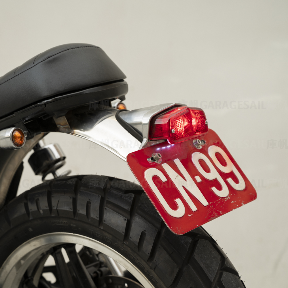 LED 牌架式 尾燈 盧卡斯 L2 平燈座 拋光銀