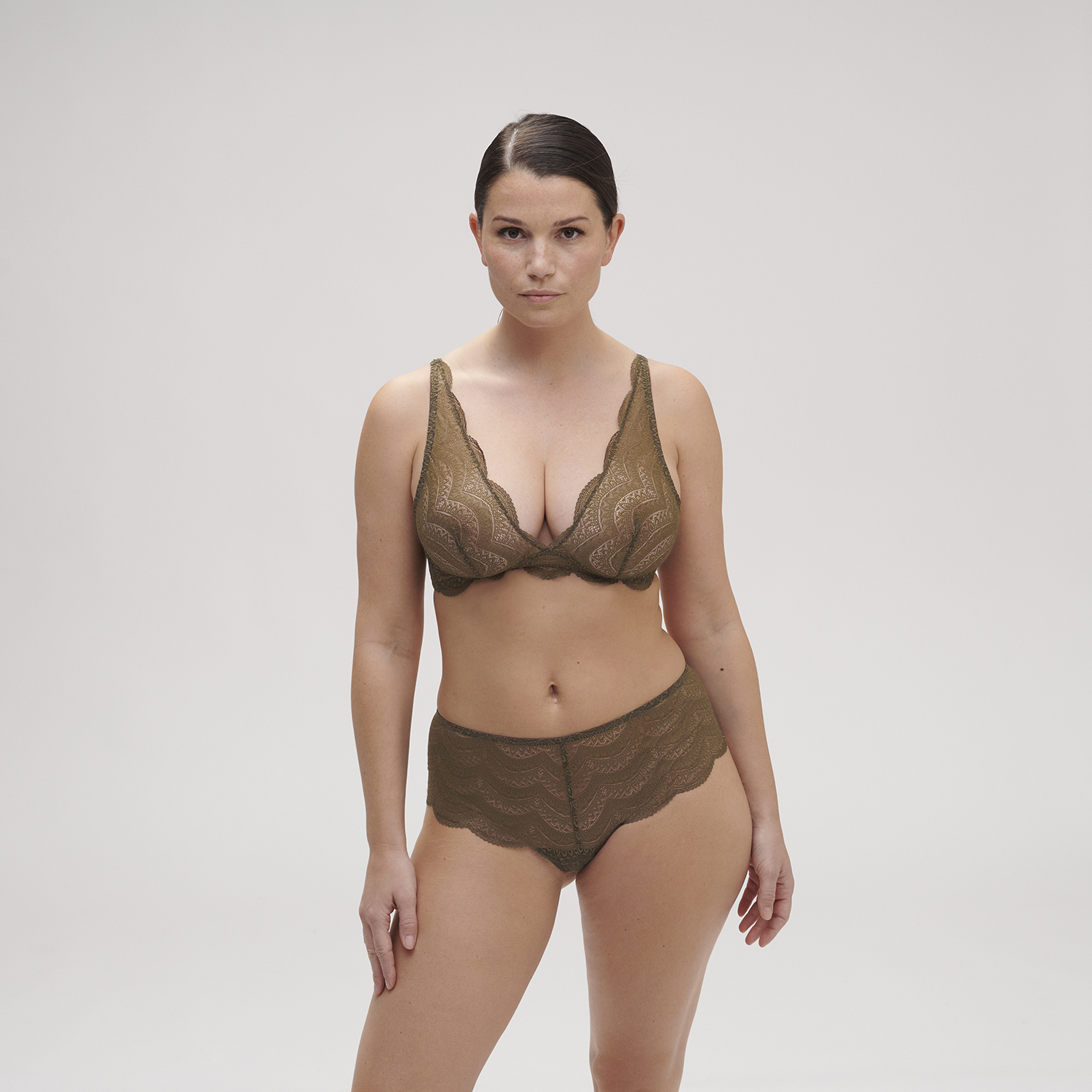 KARMA 出色  無鋼圈胸罩 探險綠