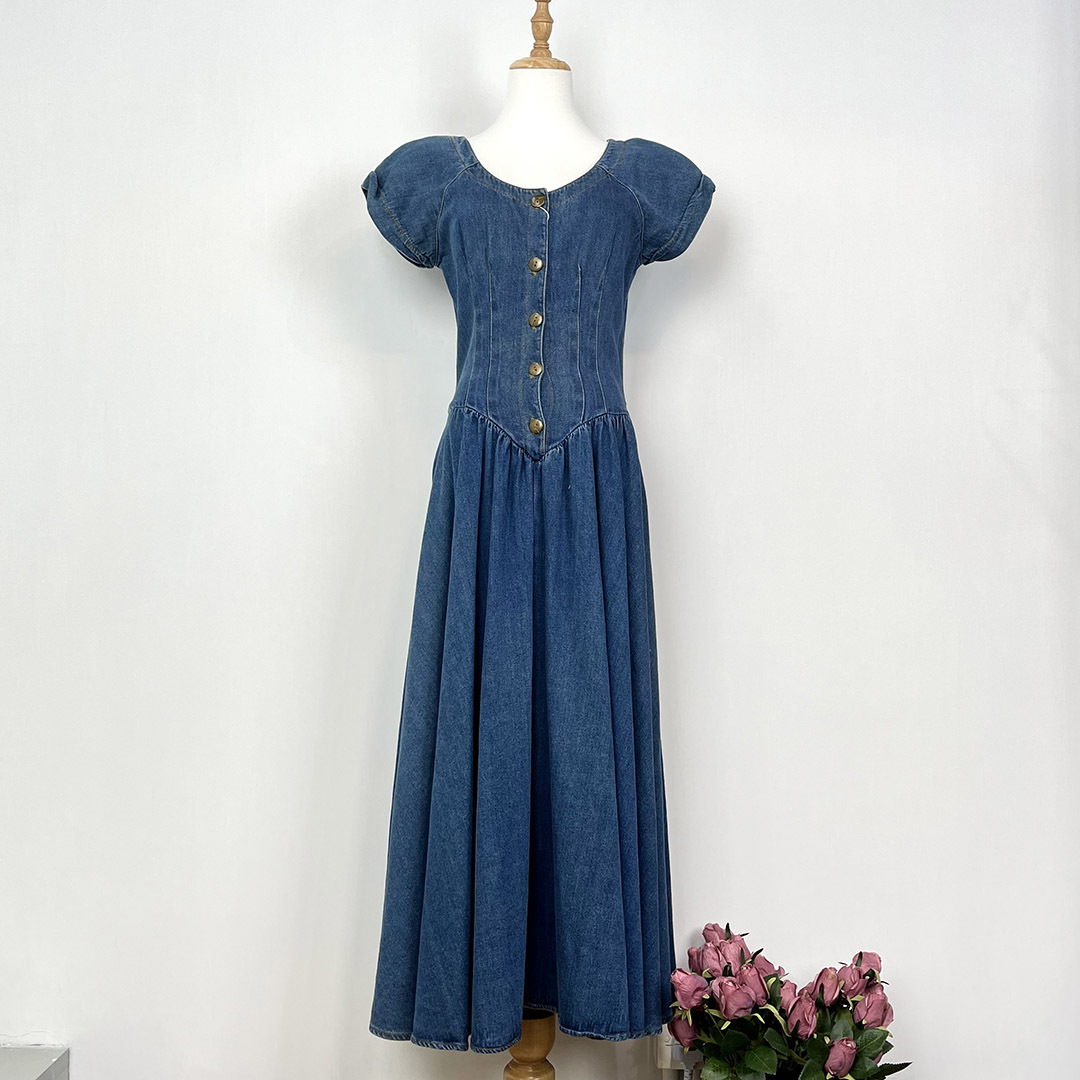 Chorus Blues牛仔連身裙