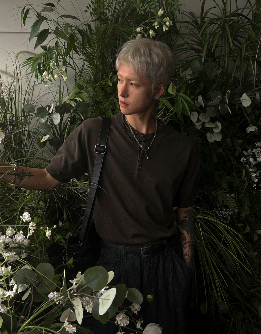 四季亨利領短袖T恤