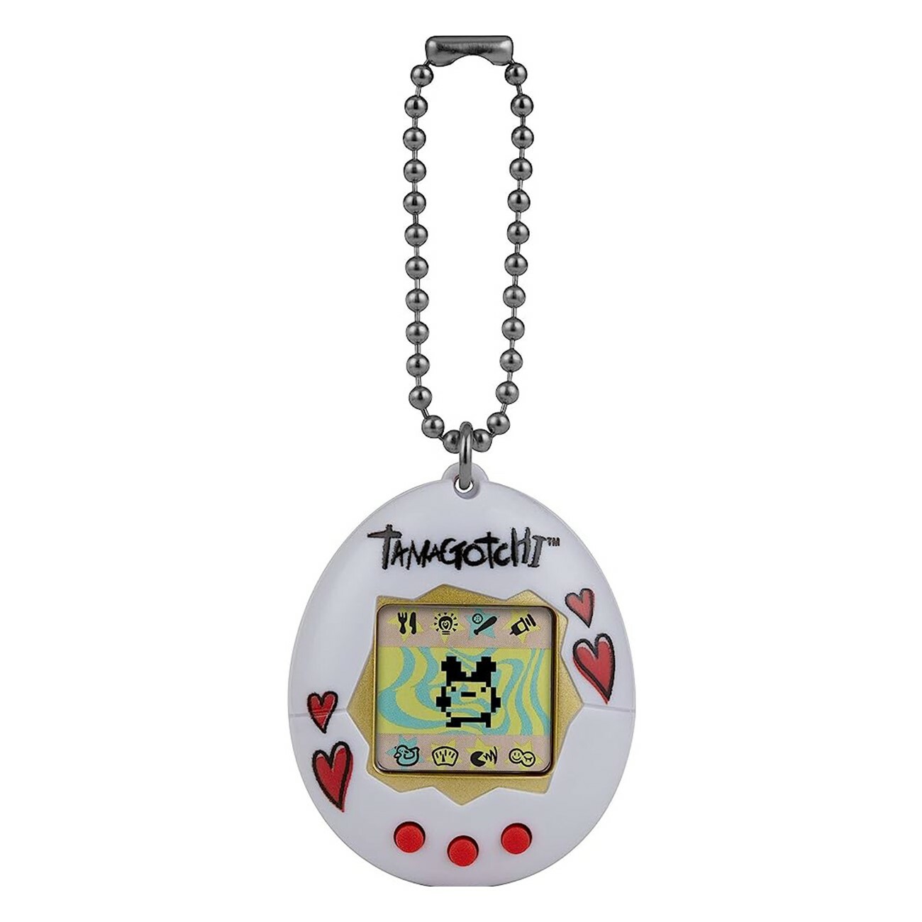 Tamagotchi愛心白(英文版)新包裝