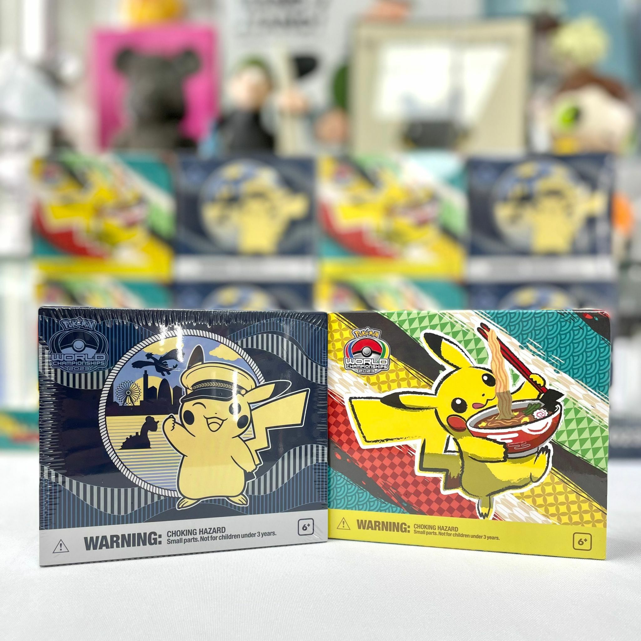 Set of 2 Pokemon World Championships 2023 Yokohama World Championship coin