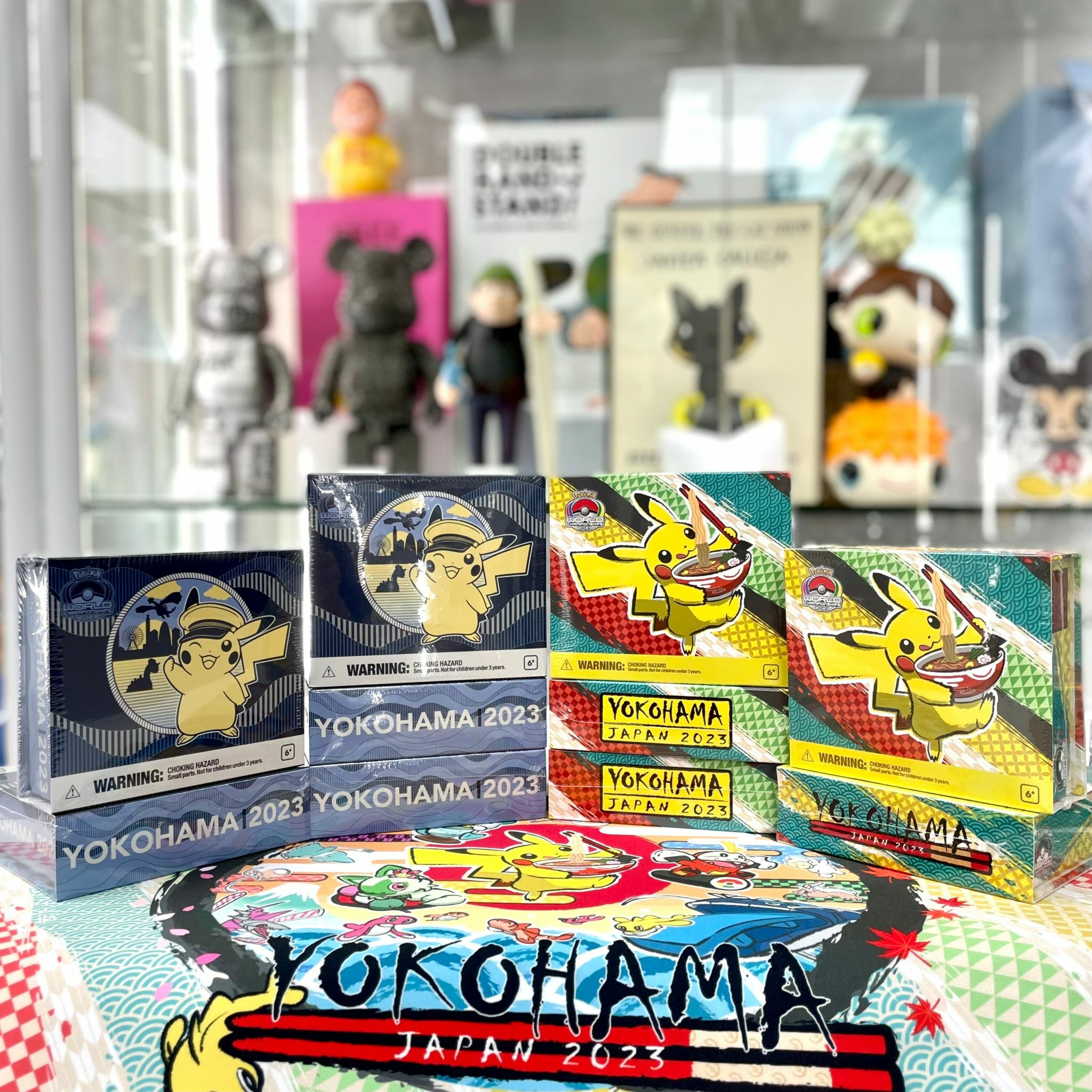 Set of 2 Pokemon World Championships 2023 Yokohama World Championship coin