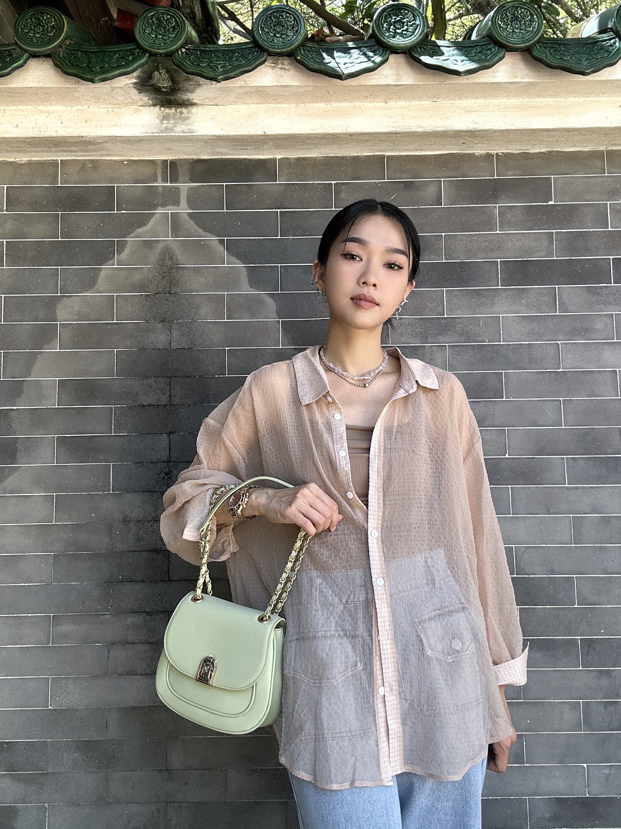 古銅拱門扣兩用手袋 (現貨款式）