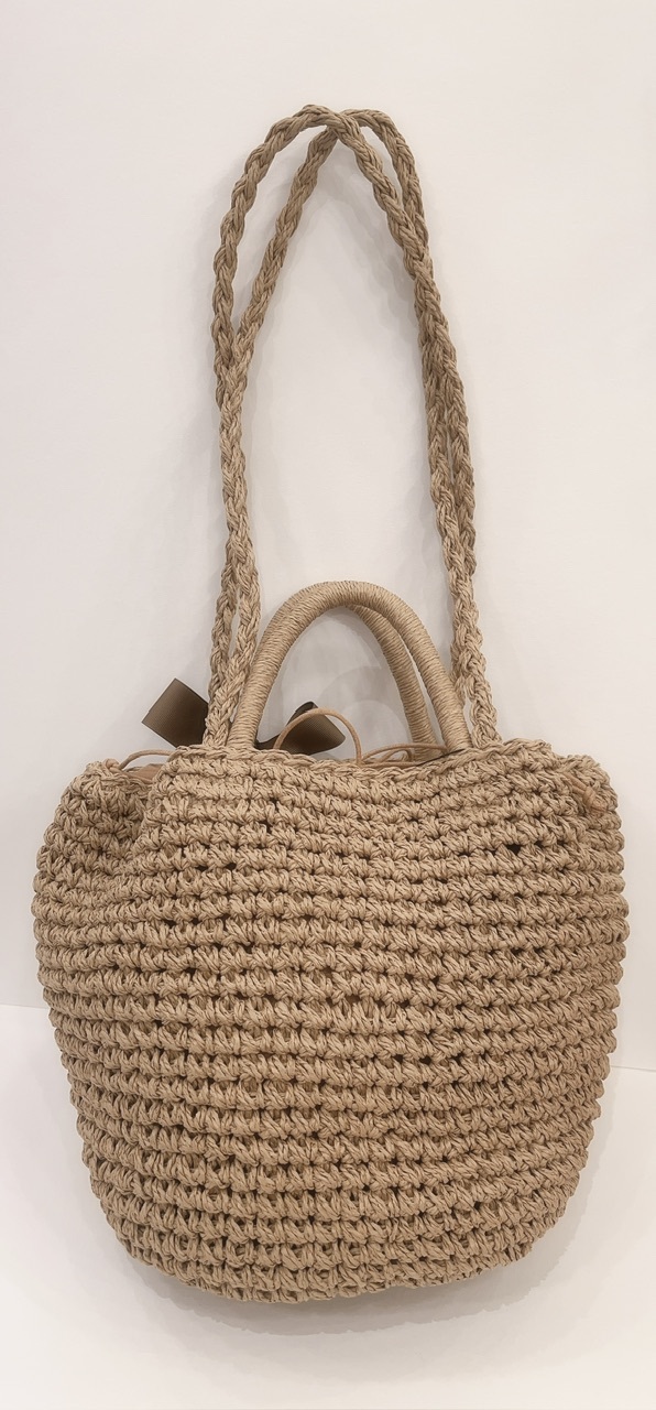 法式蝴蝶結編織包