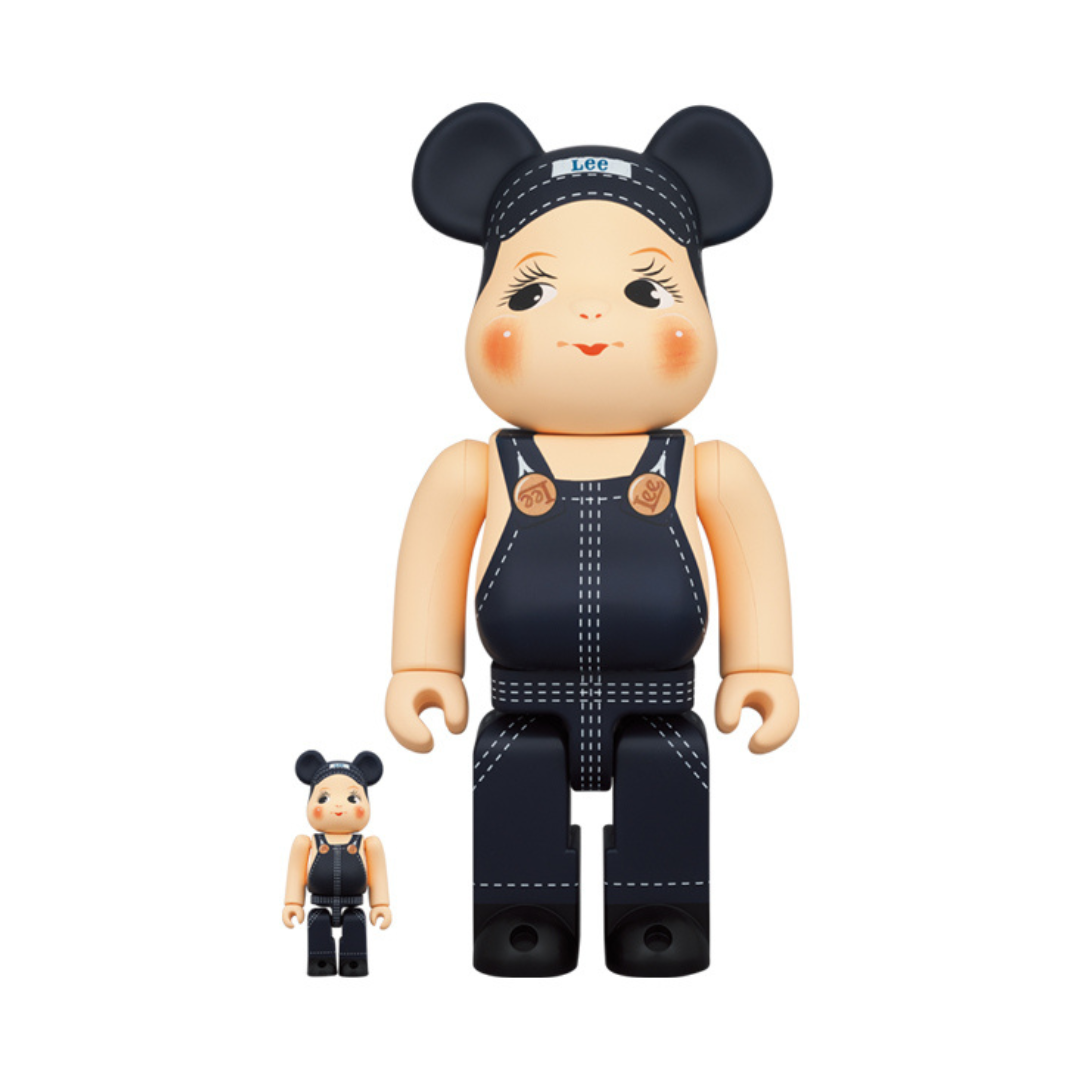 Medicom BE@RBRICK Lee Jeans Buddy Lee 100% & 400