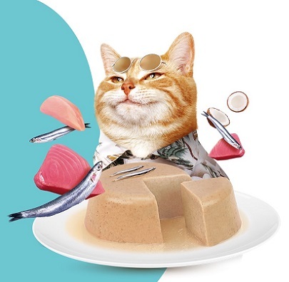 泰國Moochie 貓 海鮮系列 鯷魚罐頭(腸道健康) 85g【原箱24罐】