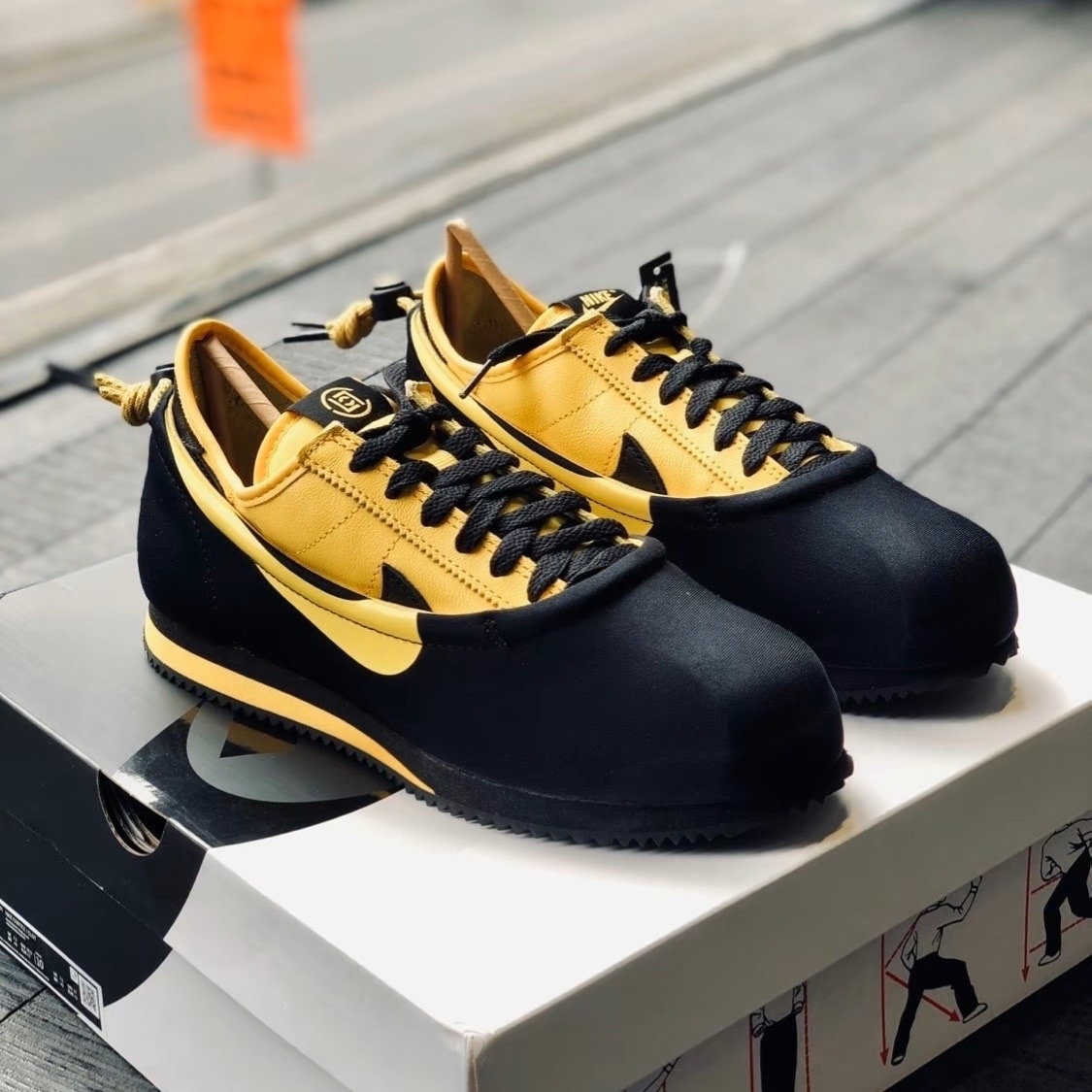 Nike Clotez x CLOT "Bruce Lee" 功夫鞋 李小龍 黃黑 聯名 DZ3239-001