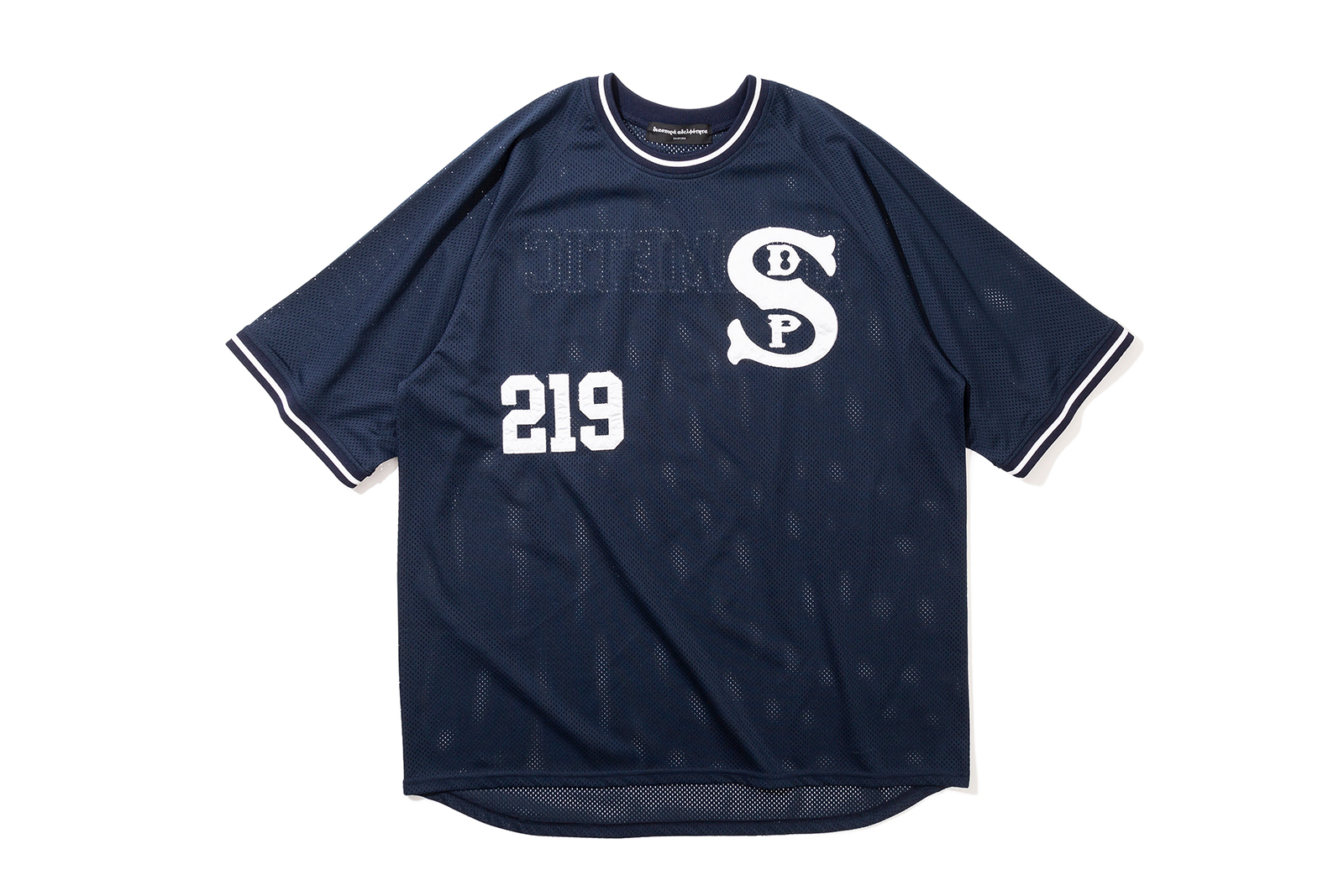 DIASPORA SKATEBOARDS "HERMETIC BASEBALL SHIRT" (Navy)