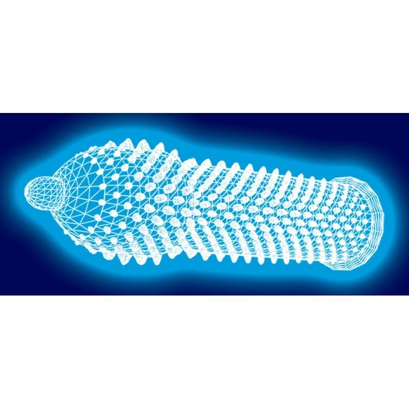 日本 AV男優愛用 斜紋布凸點 安全套(6片裝)