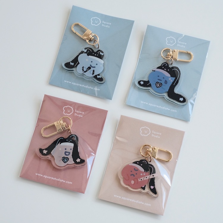 Idol 系列  壓克力吊飾 40mm