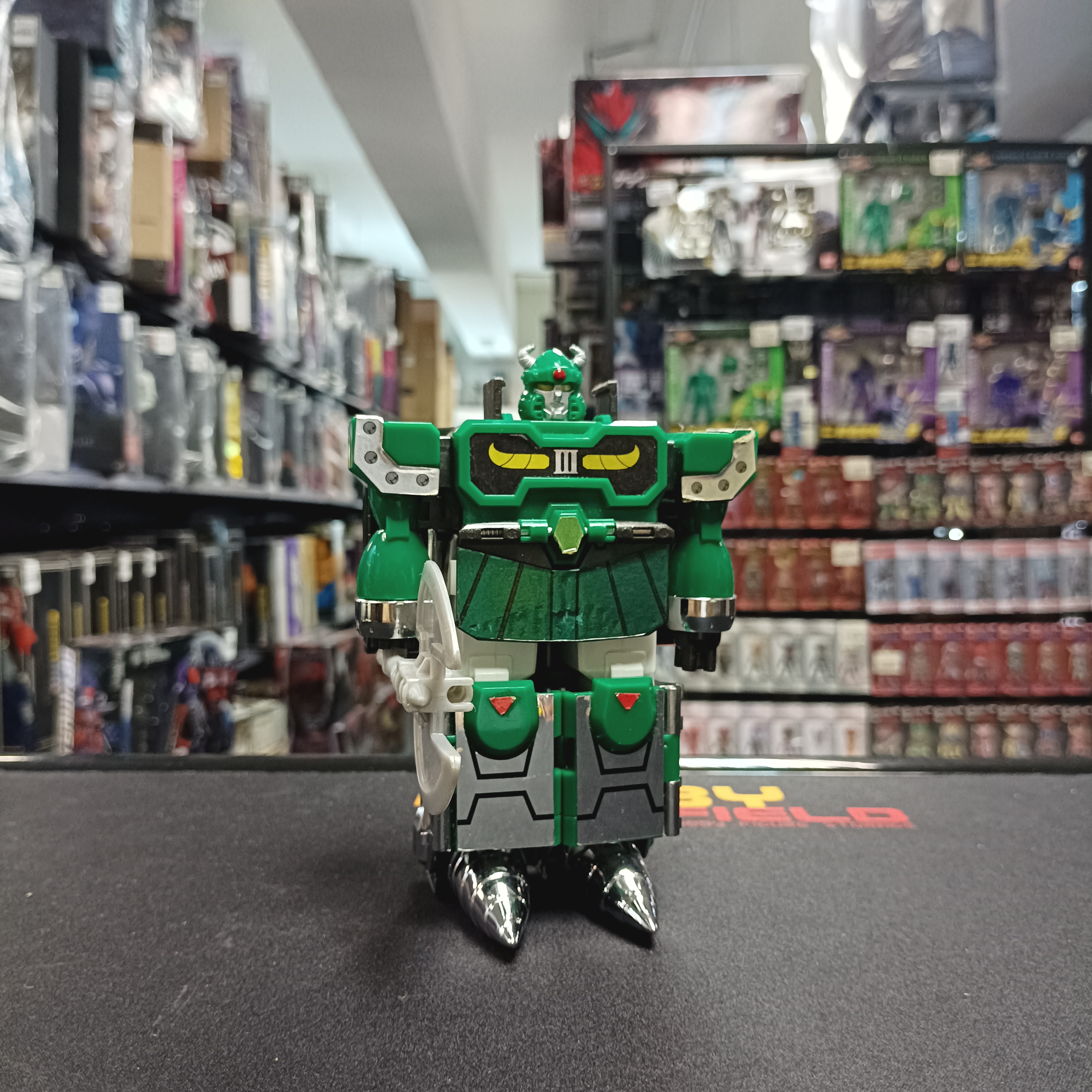 勇者系列-黃金勇者 白銀合體 大地騎士 Drillsilver