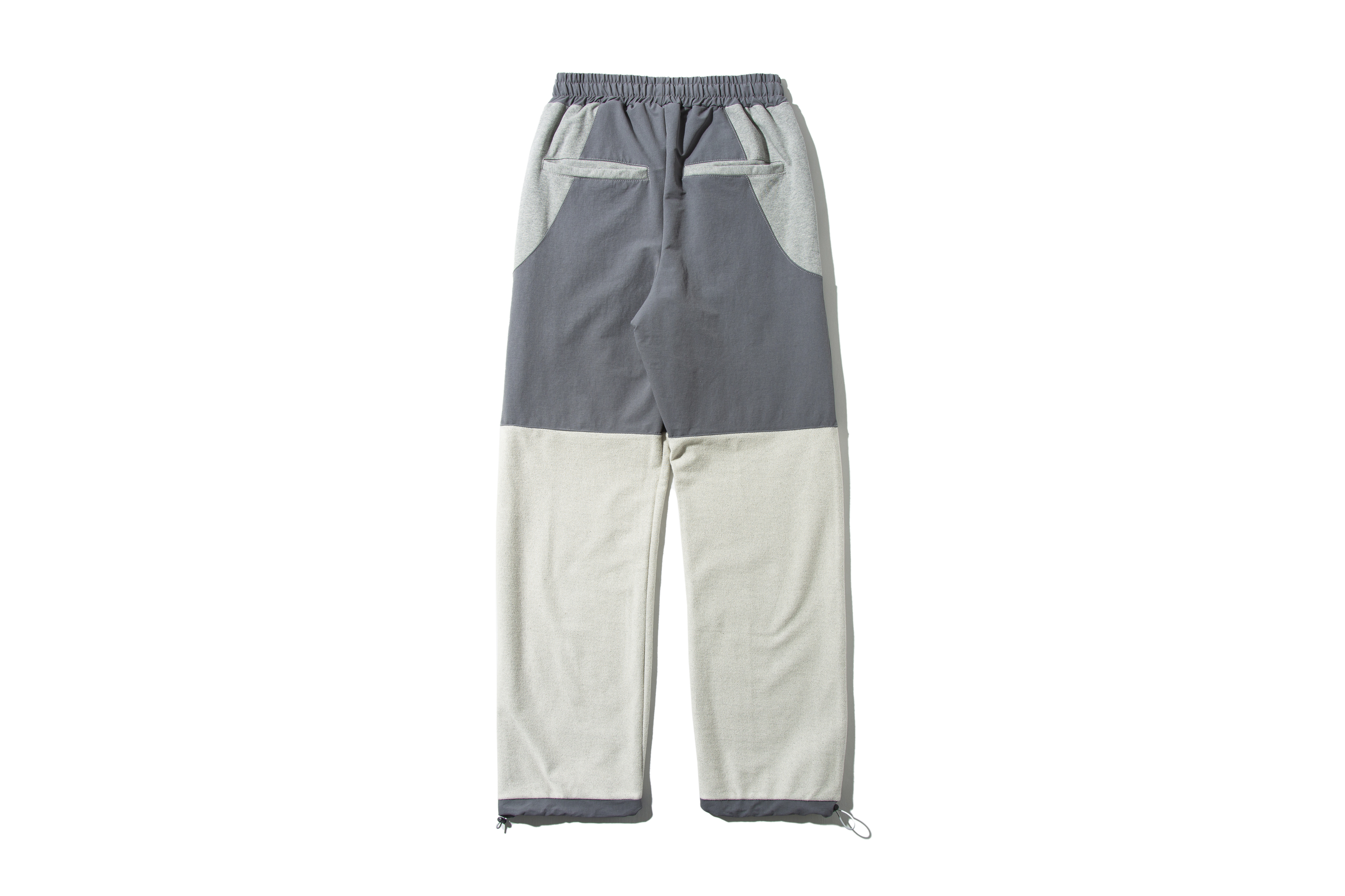 REMIX "Patchwork Sweatpants" (Light gray)