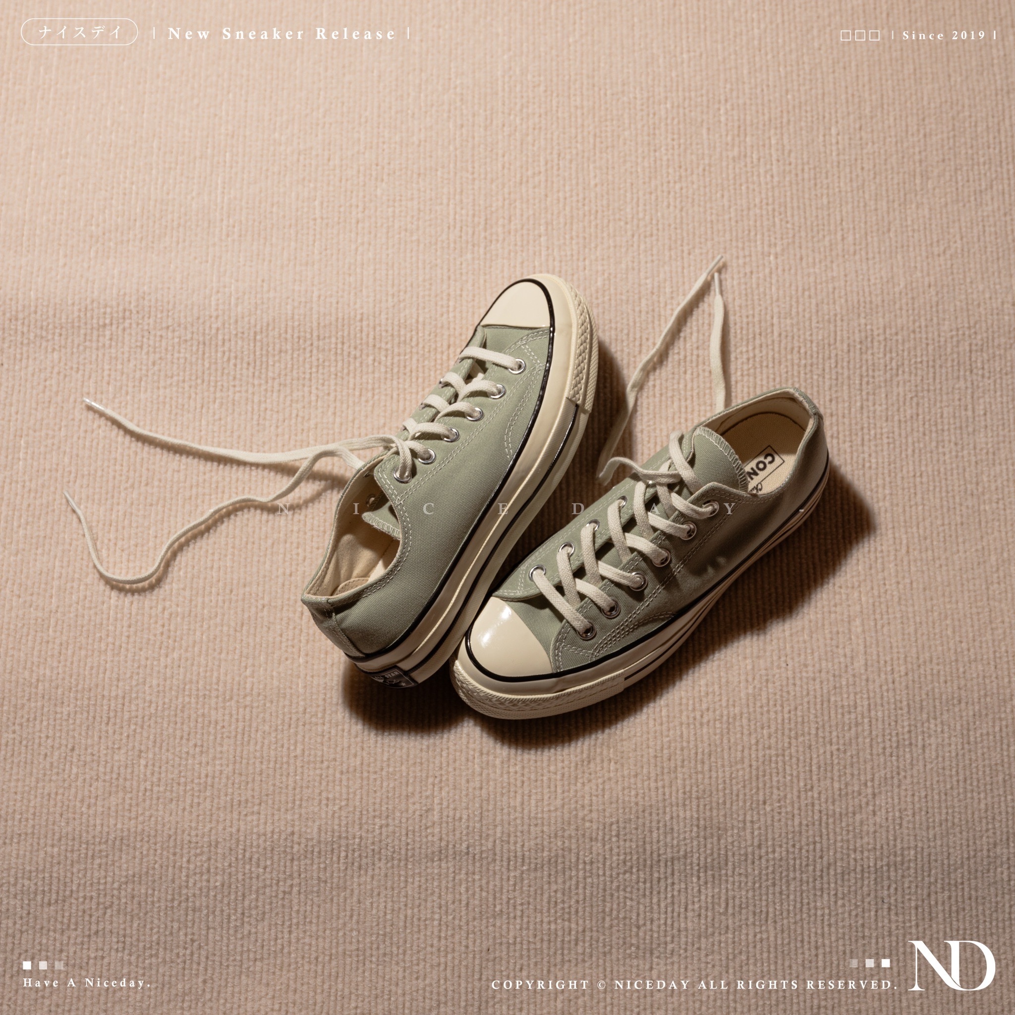 NICEDAY 現貨 Converse 1970 Low 低筒 海軍藍 天空藍 抹茶綠 黑標 帆布鞋 復古 男女尺寸