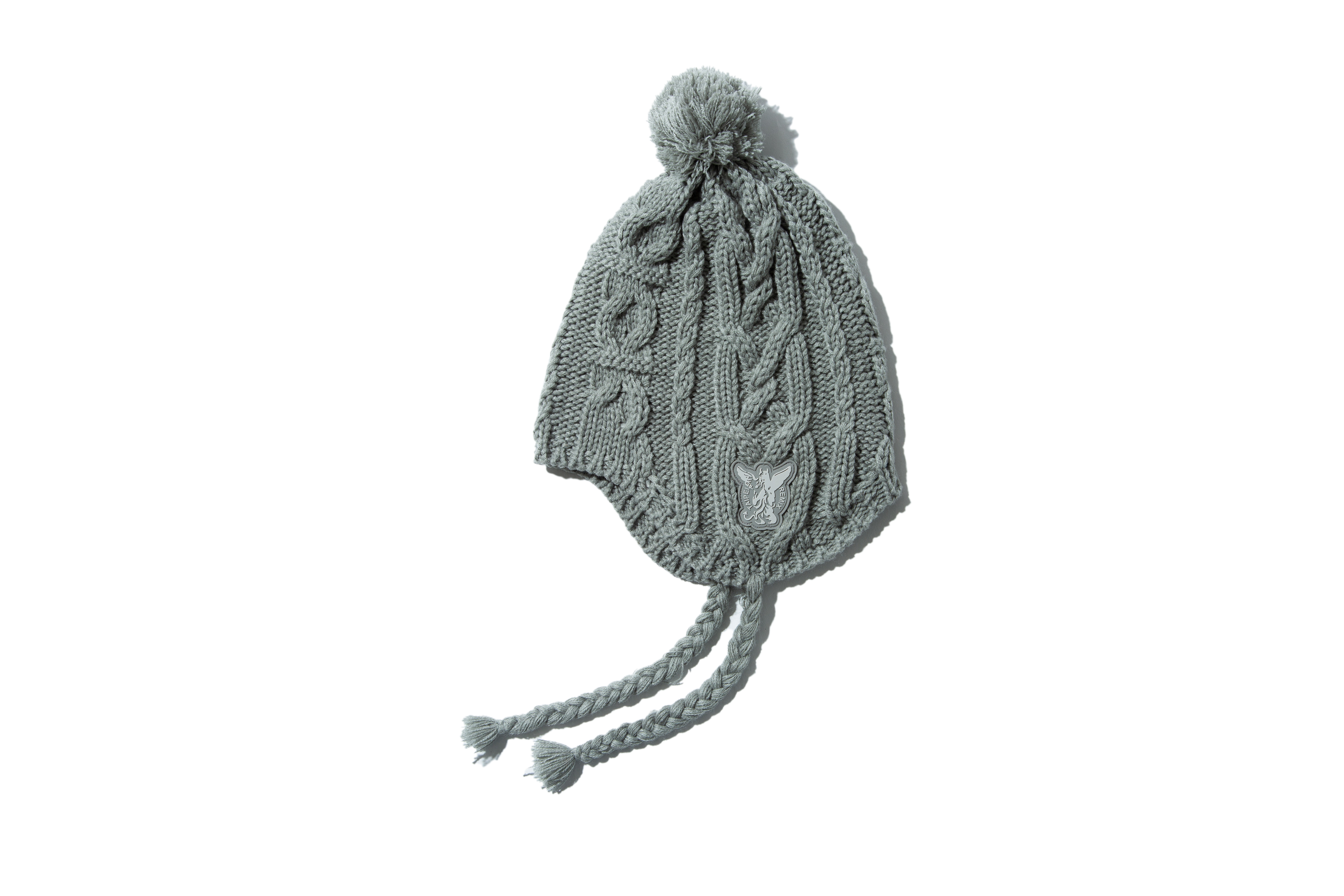 REMIX "Ear-Flap Beanie" (Gray)