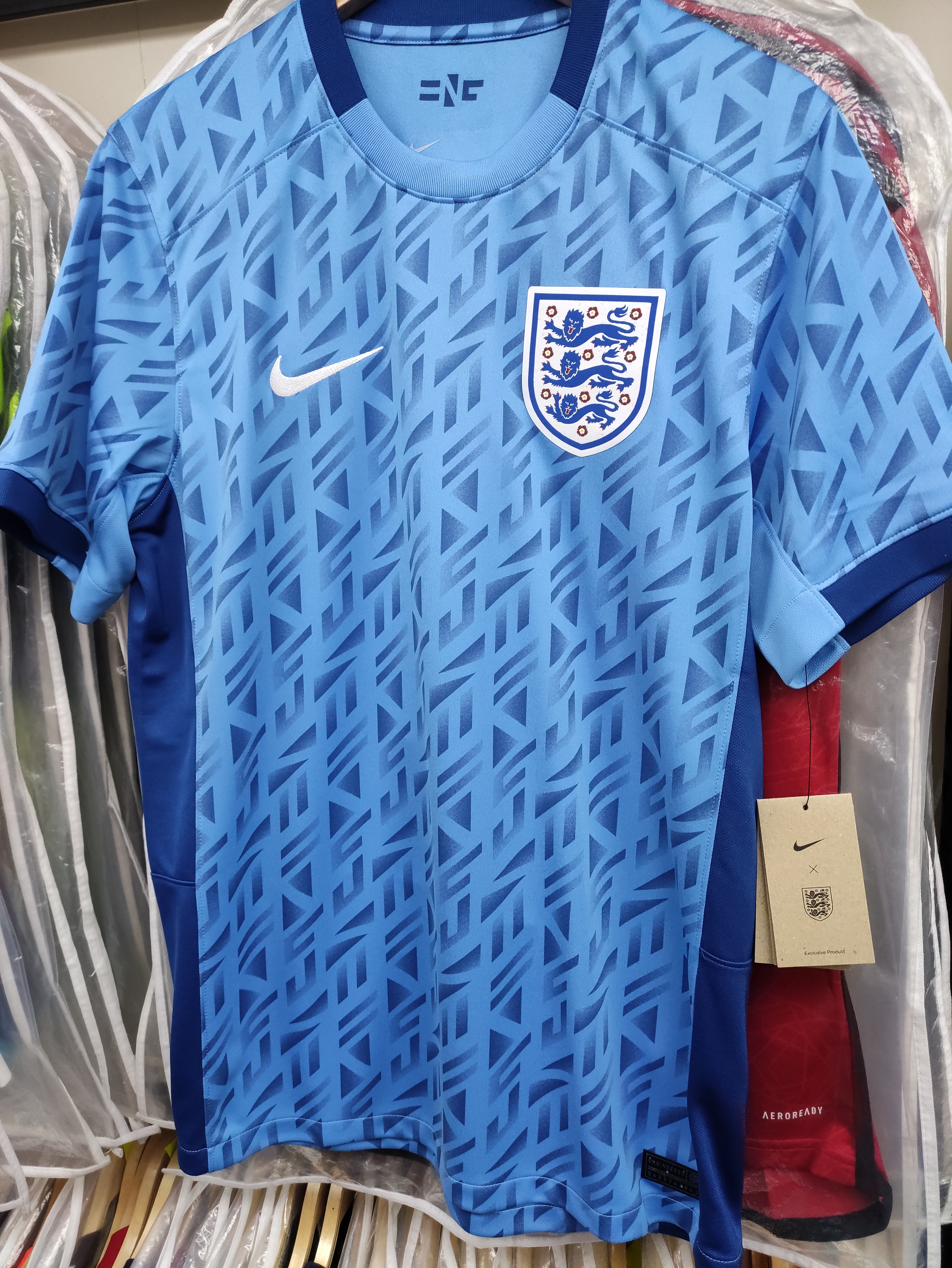 2023女子世界杯英格蘭女足國家隊作客球迷版球衣