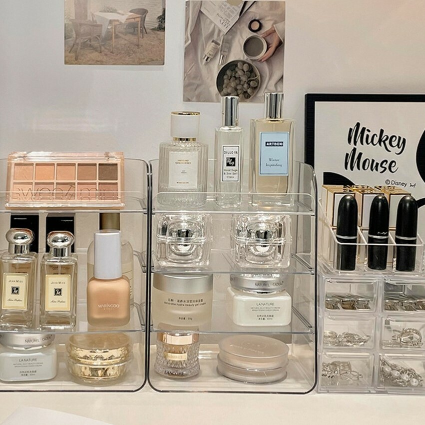 《2868》簡約桌面化妝品多層收納架