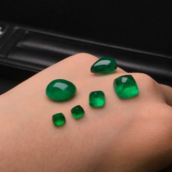 祖母綠素面合集