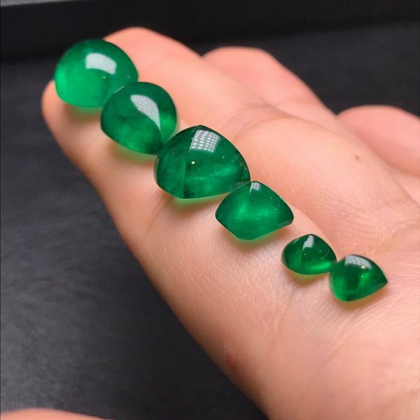 祖母綠素面合集