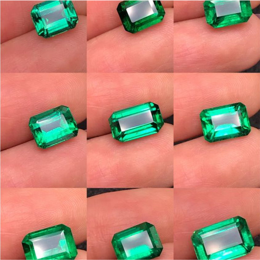 2克拉贊比亞祖母綠合集