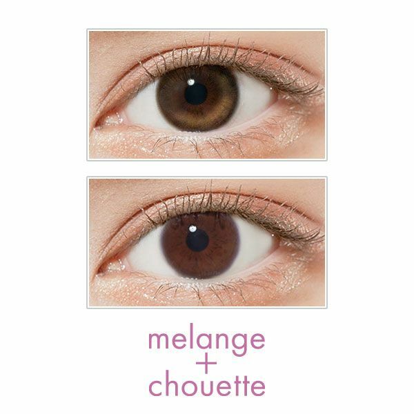 [日拋] melange + chouette  1 Day Mona Clair 日拋隱形眼鏡｜每盒10片