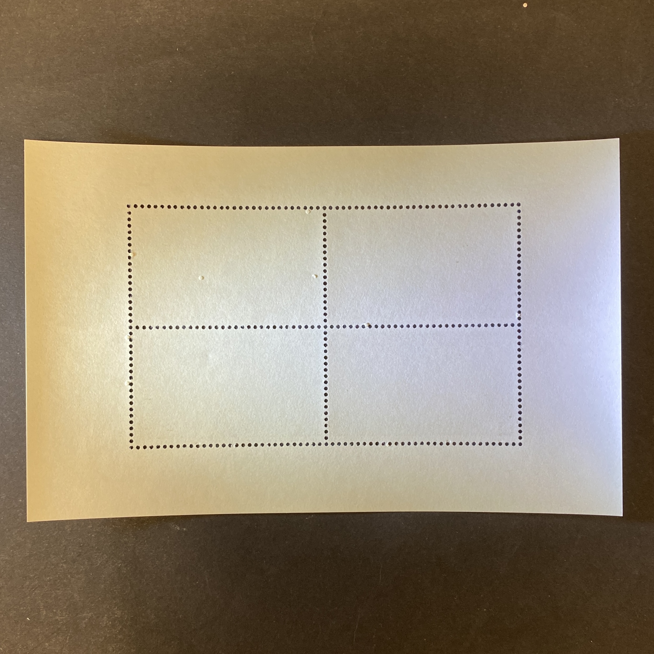 1989年香港 S43M 蛇年生肖 (第二組) 郵票小全張