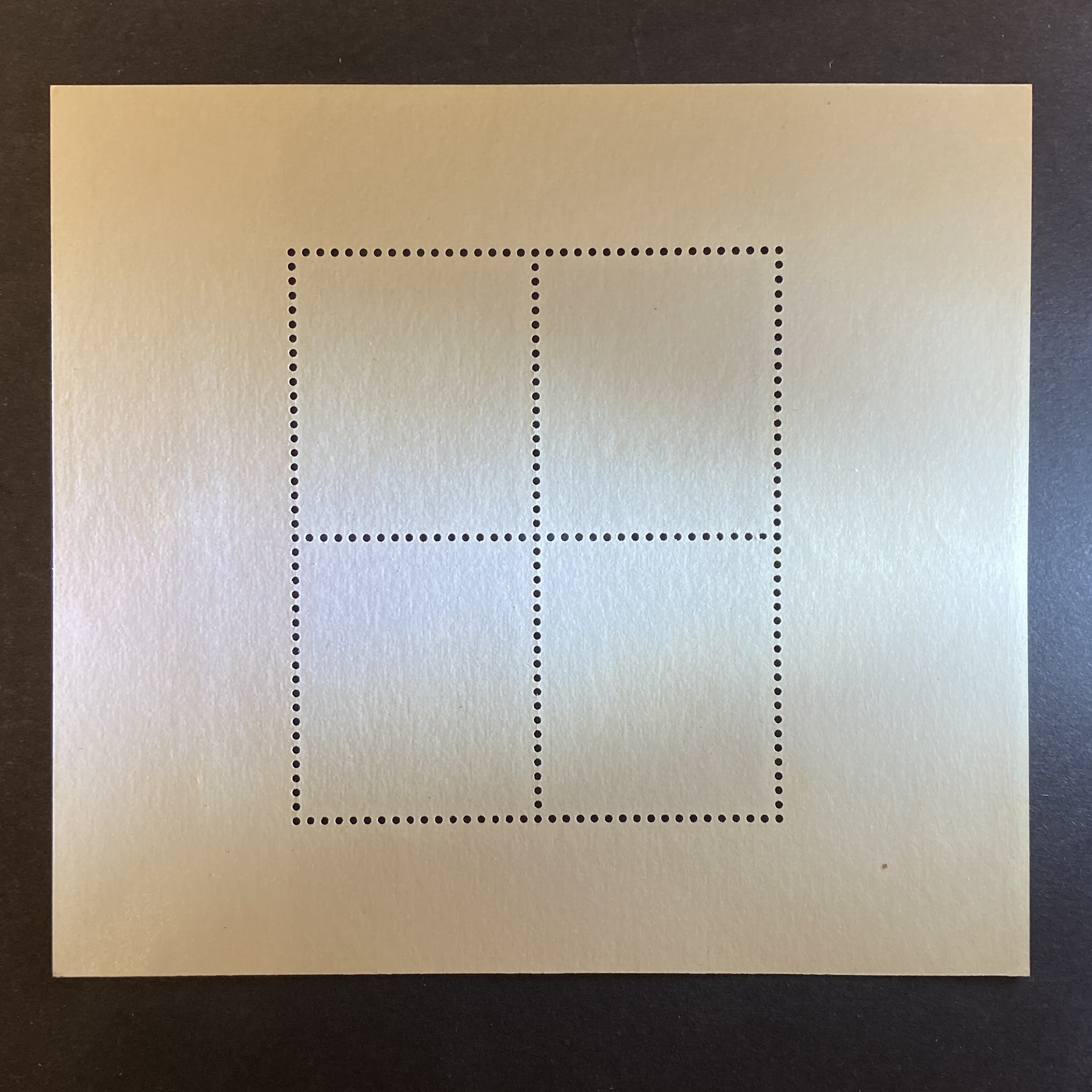 1967 Year 41 Japan New Year's Greeting Year of the Sheep Miniature Sheet