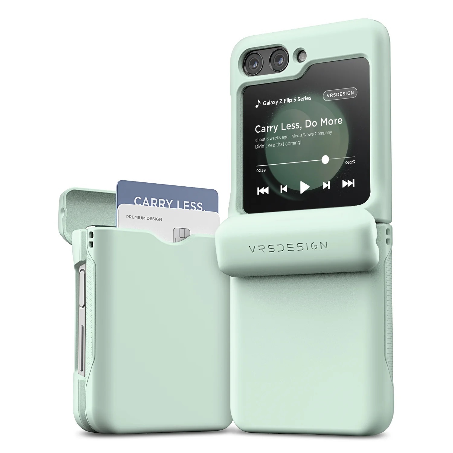 VRS Design - Terra Guard Modern GO - Galaxy Z Flip 5 Case 高度防撞鉸鏈保護卡槽手機殼
