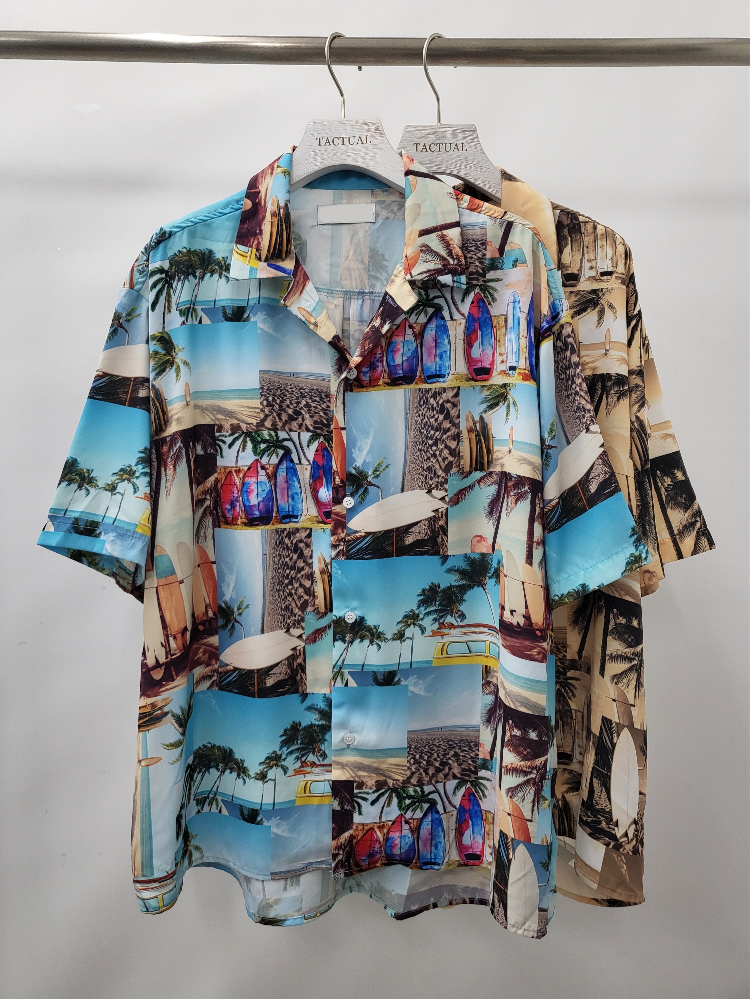 滑板圖案短袖恤衫 S2133