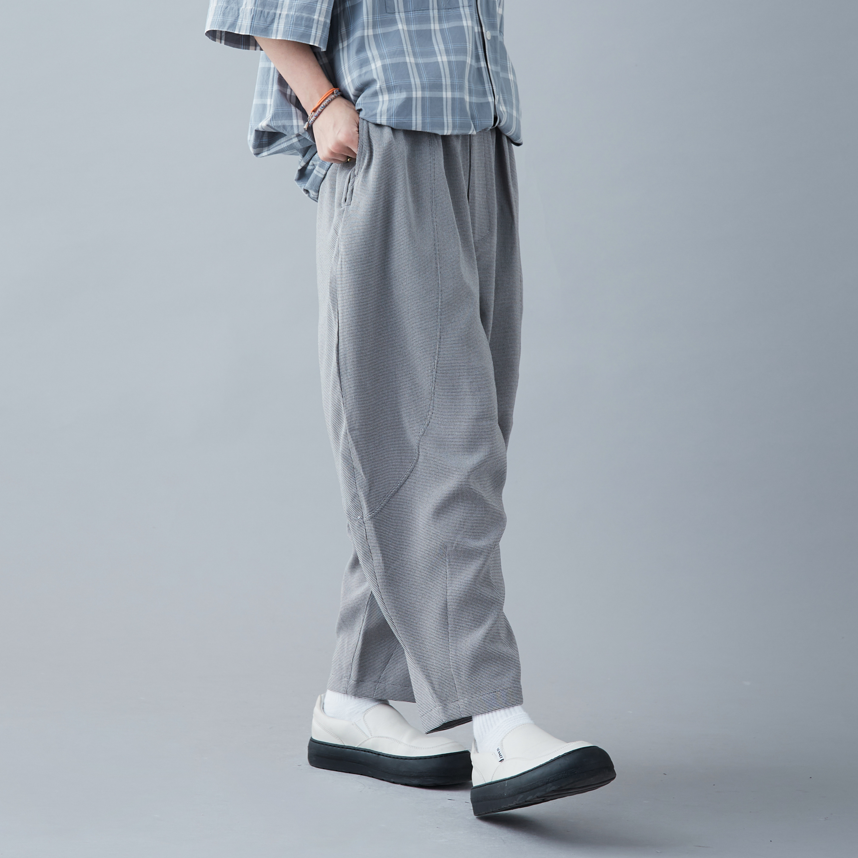 TIGHTBOOTH PINHEAD CROPPED PANTS BAGGY - パンツ