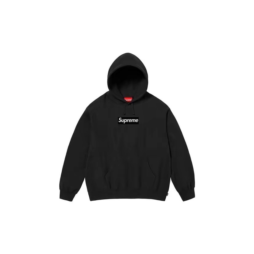 Supreme FW23 韓國首爾開幕限定Box Logo Hooded Sweatshirt 黑色