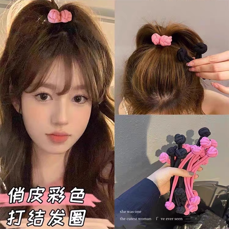 [ 2 for RM10 ] Genki Sweet Girl High Ponytail Rubber Bands