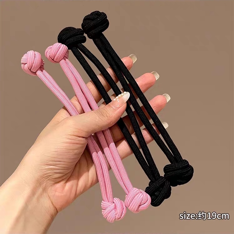 [ 2 for RM10 ] Genki Sweet Girl High Ponytail Rubber Bands