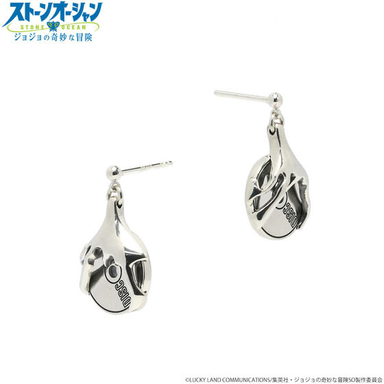 Pbandai 預訂2024/4月 【JAM HOME MADEコラボ】ジョジョの奇妙な冒険　ストーンオーシャン ディスクピアス／F・F 耳環