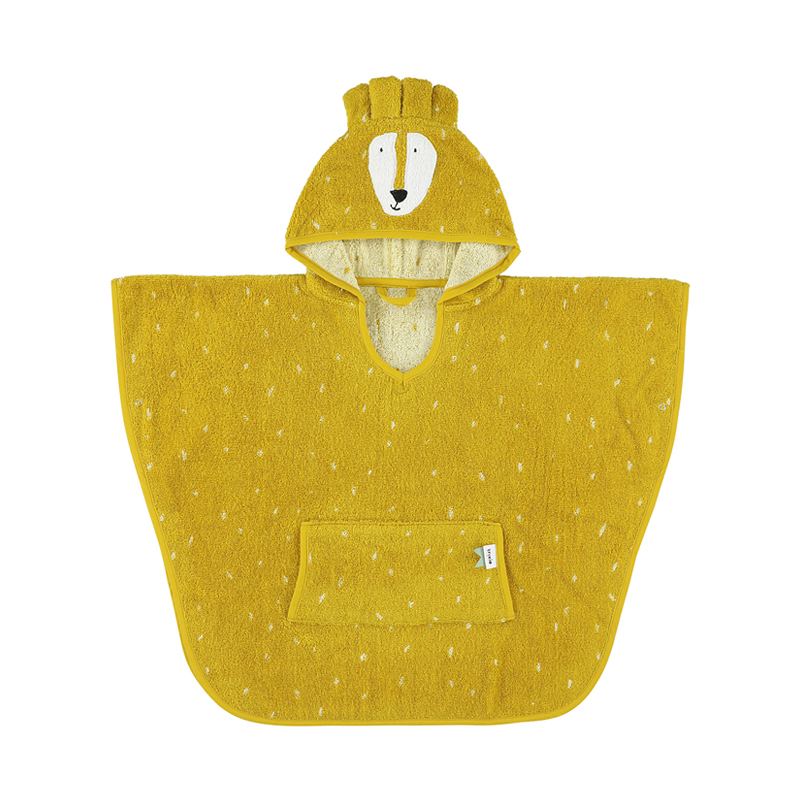 trixie 動物造型有機棉連帽斗篷-陽光獅子