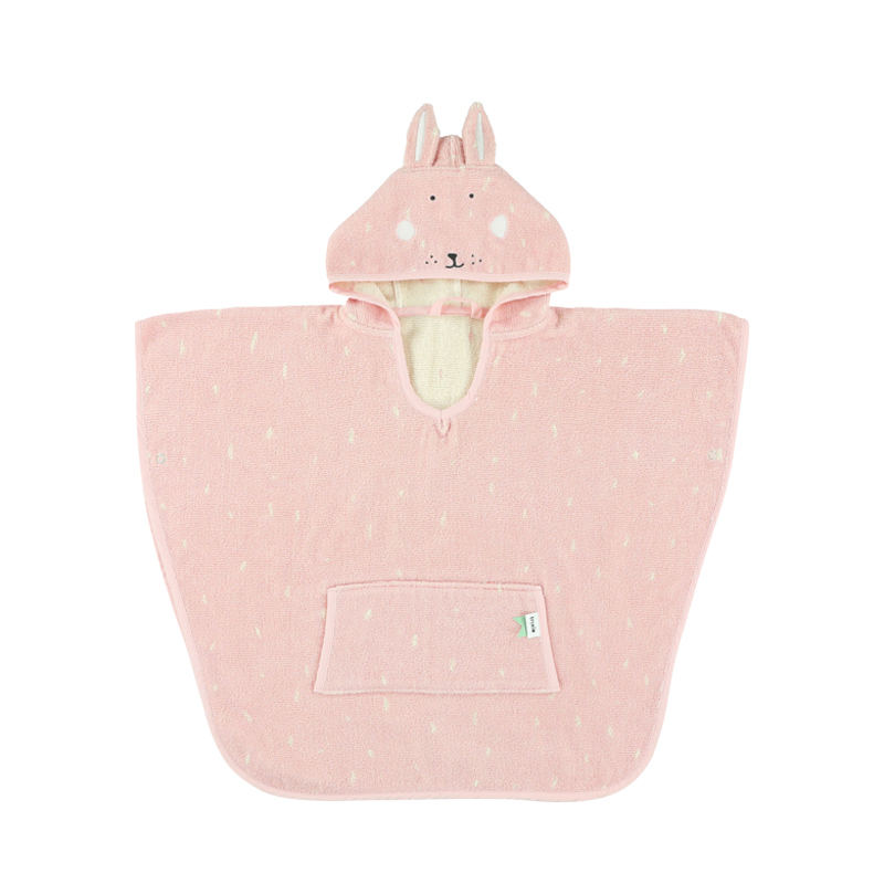 trixie 動物造型有機棉連帽斗篷-乖乖小兔