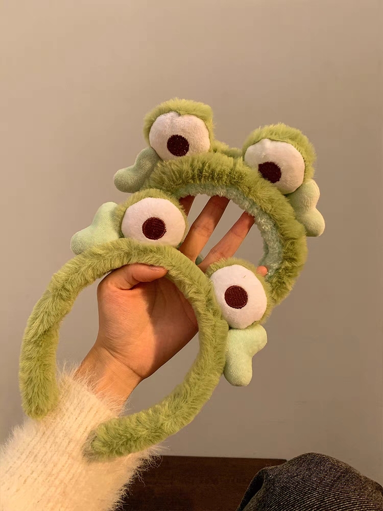 Cartoon Frog Plush Headband