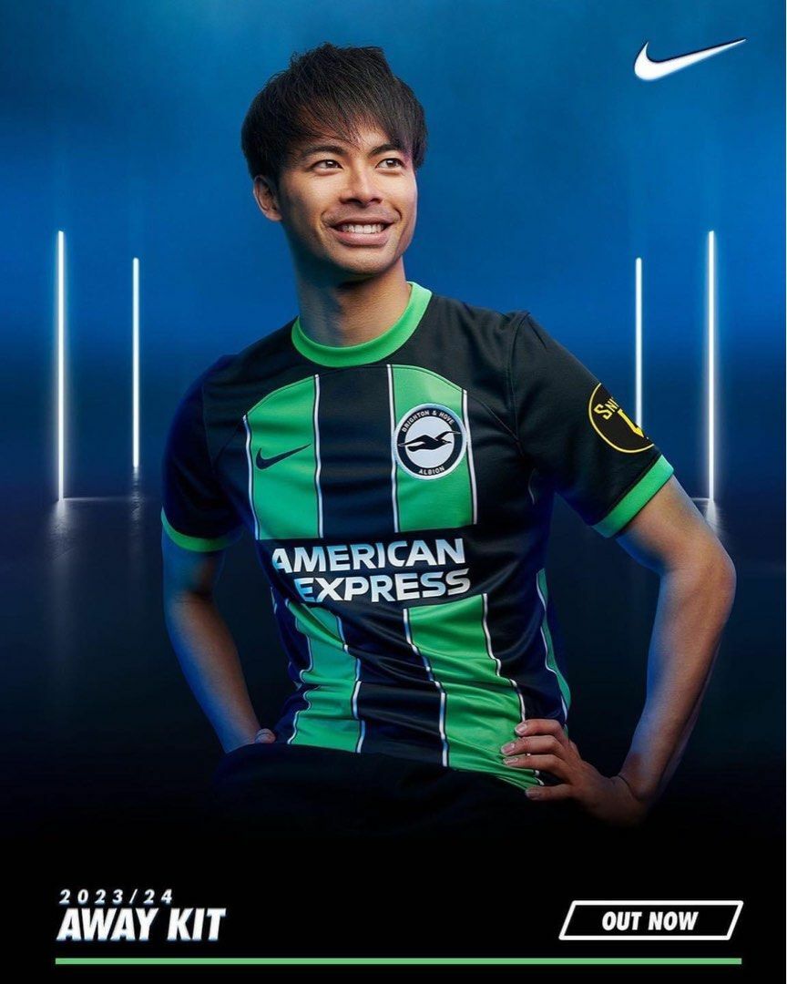 23-24白禮頓作客三笘薰球衣