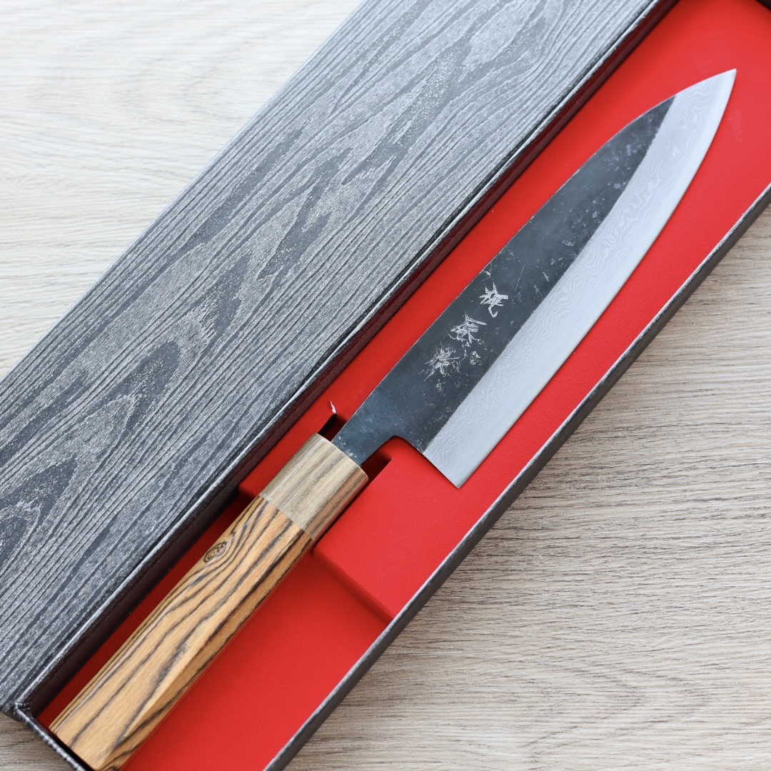 梶原 務 牛刀 180mm 青紙2號鋼