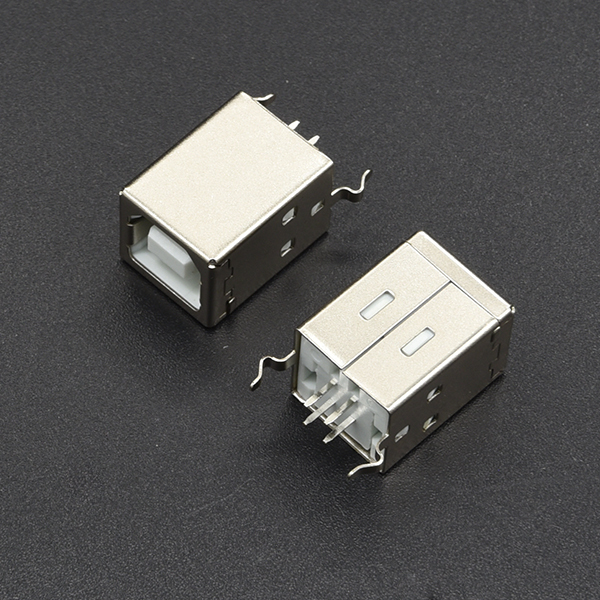 5個 - USB 母座 B型 180度