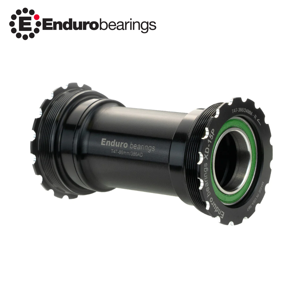 T47 Internal Shimano 24mm大盤, 鎖牙式BB, XD-15 15° 陶瓷斜角培林,for T47 五通與Shimano 24mm大盤(BKC-0796)