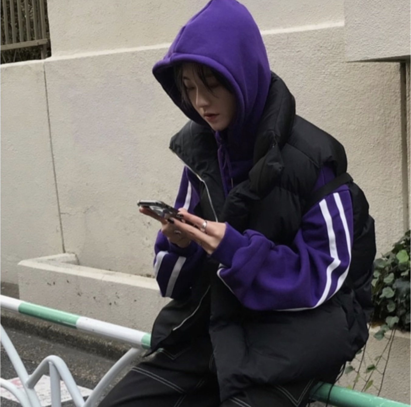 aAke V08 立領 麵包羽絨背心 背心 羽絨 外搭