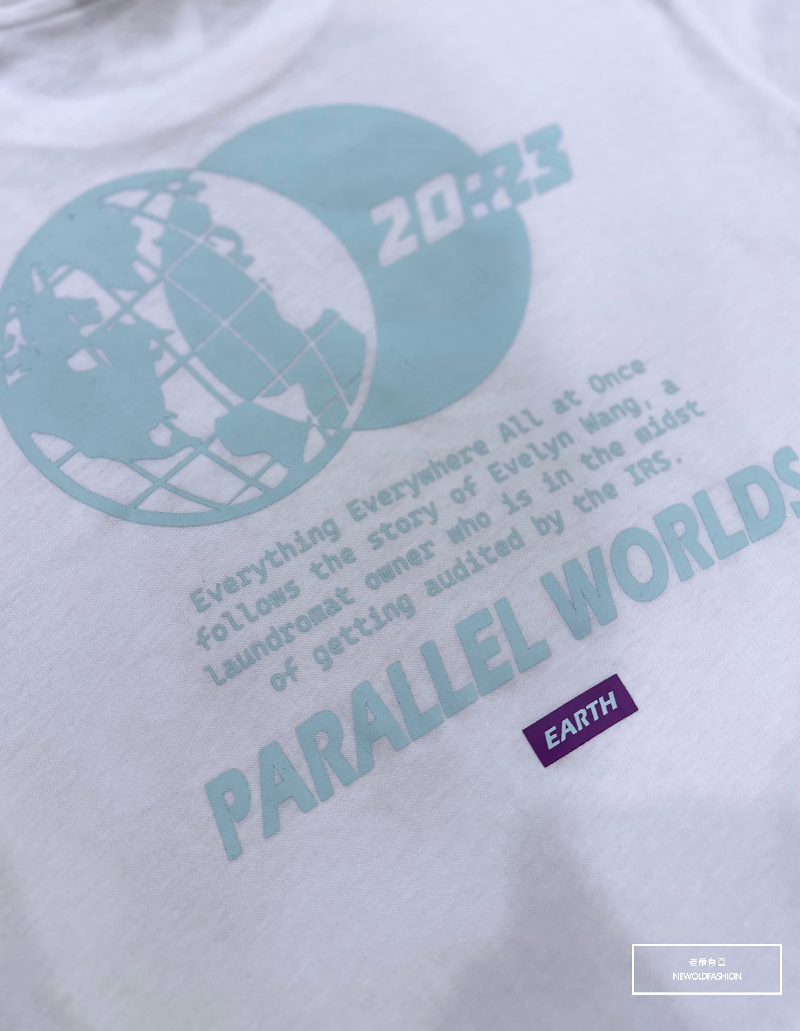 『新品上市』重磅EARTH解構地球短T(NOF230388039)-白