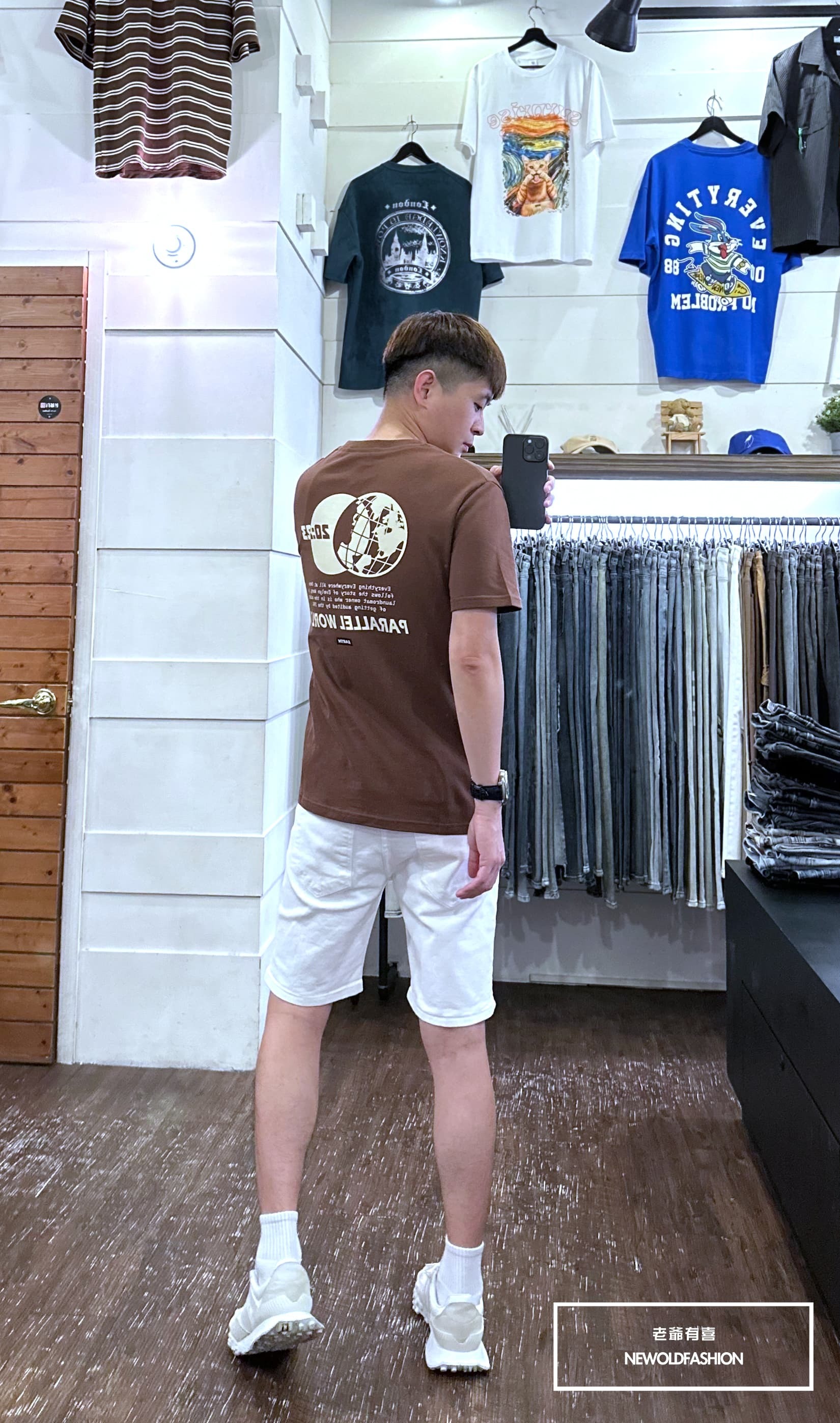 『新品上市』重磅EARTH解構地球短T(NOF230388039)-咖