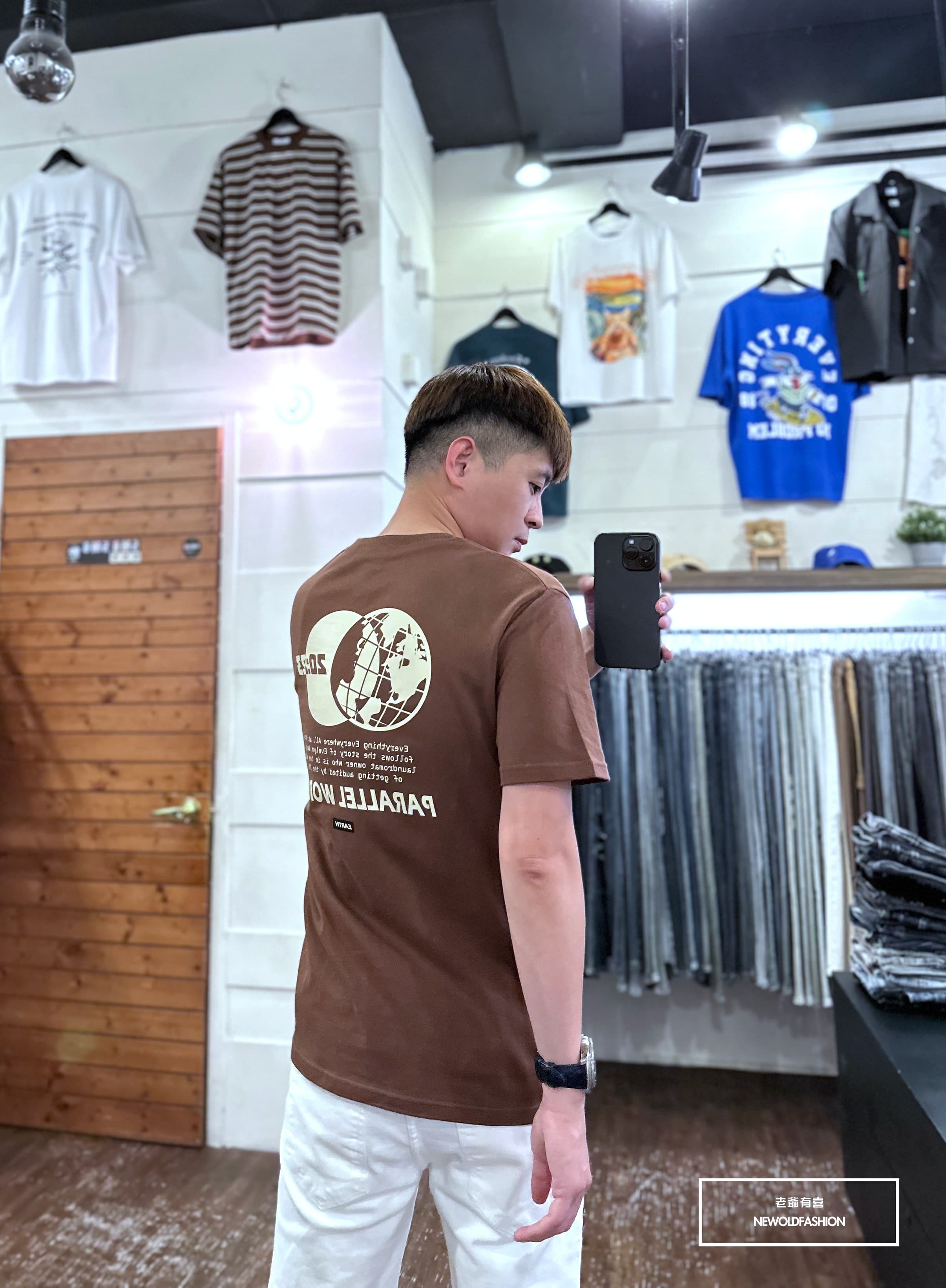 『新品上市』重磅EARTH解構地球短T(NOF230388039)-咖