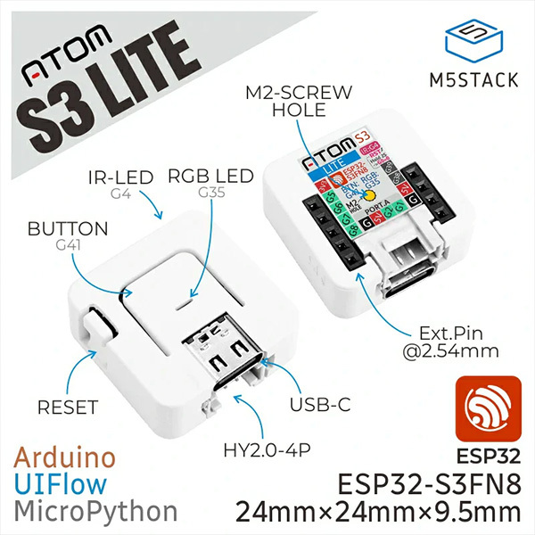 M5Stack AtomS3 Lite