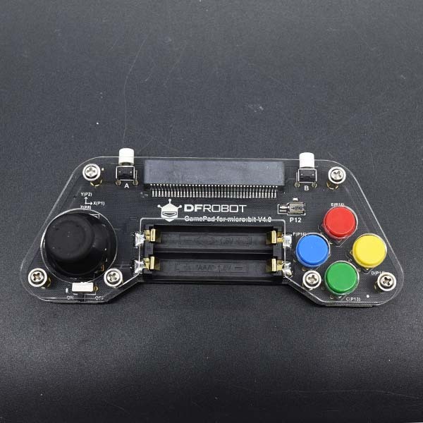 DFRobot micro:Gamepad V4.0 遊戲手柄擴展板 正面