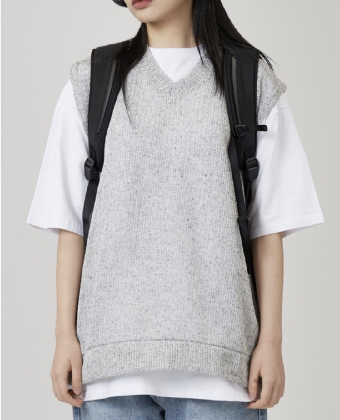 韓國 Raucohouse (SALE) V05 薄款 針織 透氣 背心 外搭 外搭背心 針織背心